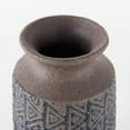 thumbnail image 4 of Mercana Sefina II Medium Brown/Black Patterned Ceramic Vase, 4 of 7