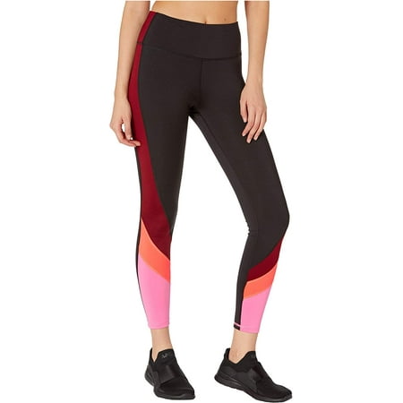 

bebe womens Bebe Sport Color Block X-Large Black/Pink Sorbet