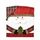 thumbnail image 3 of Funda elástica para respaldo de silla de Navidad, decoración de fiesta de vacaciones, comedor, cocina, Papá Noel, 3 of 5