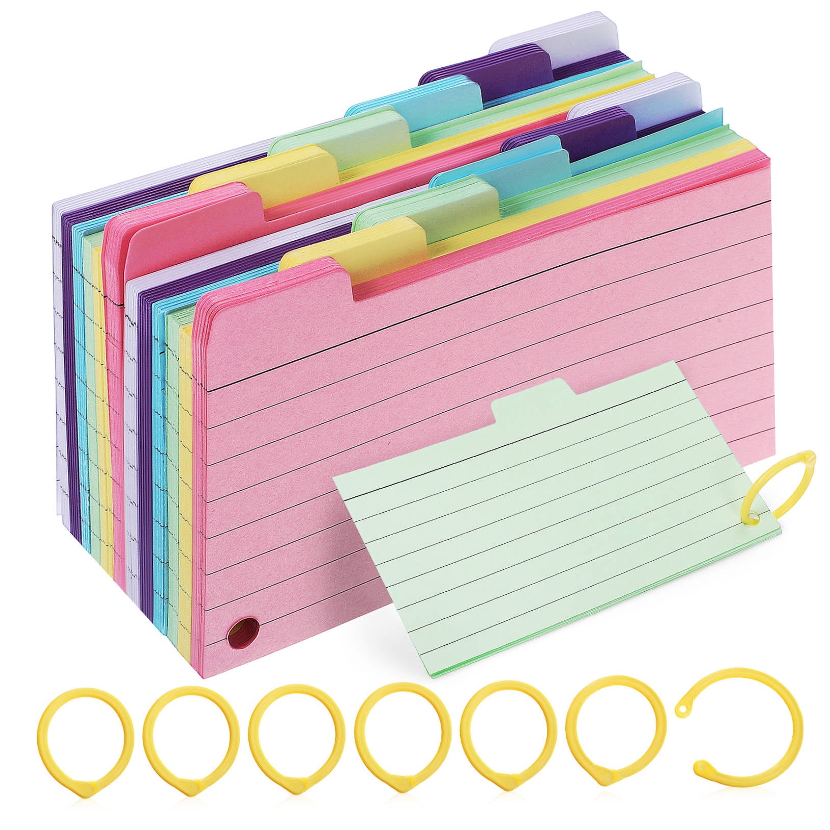 FRCOLOR  450 Pcs Small Memo Pads Spiral Notebooks College Ruled Colorful Baby