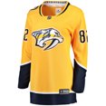 thumbnail image 2 of Women's Fanatics Tommy Novak Gold Nashville Predators Home Breakaway Player Jersey, 2 of 3