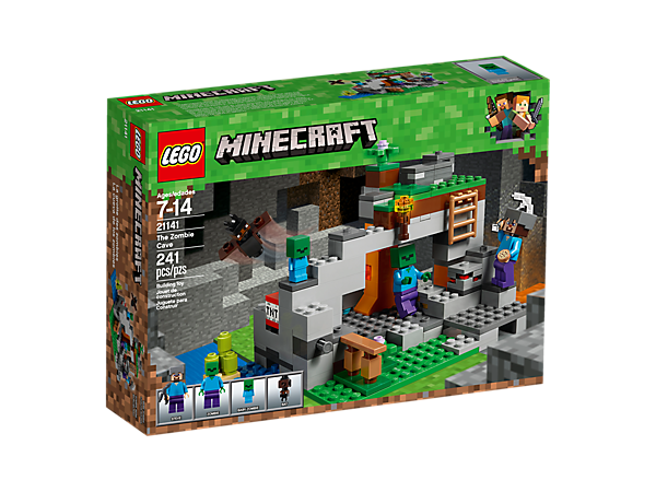 LEGO minecraft 21140 21141 Set Chicken Zombie Steve Alex 