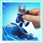 PJ Masks Power Heroes Cat Racer with Lights and Sounds, Preschool Toys