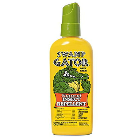 Best Natural Mosquito Insect Repellent Deet Free Spray by Swamp Gator - 6