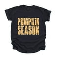 thumbnail image 6 of Pumpkin Season Block Distressed - Women's Garment Dyed Graphic T-Shirt, 6 of 11