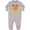 AC-Heather Grey, variant on Inktastic I'm One Pumpkin Birthday Autumn Baby Fleece Romper