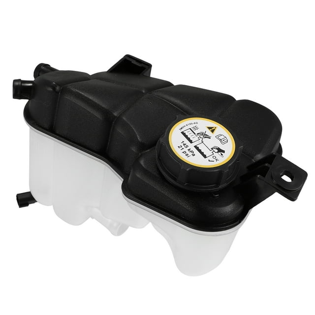 Unique Bargains 1 Set Coolant Radiator Reservoir Tank LR004080 Bottle with Cap and Sensor for Land Rover LR2 2008-2012