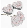 thumbnail image 5 of Inkdotpot Pack Of 100 Real Rose Gold Foil Paper Tags Made With Love Wedding Favor Hang Tags, 5 of 6