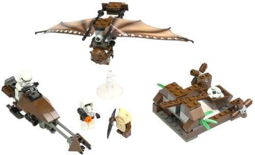 Pre-Owned Star Wars Return of the Jedi Ewok Attack Set LEGO 7139