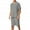 Grey, variant on Bcfgryg Men's Linen Short Sleeve Shirt And Shorts Set Summer Casual Sports Two Piece Outfit For Active Men’s Outfit Sets