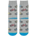 thumbnail image 5 of Cool Socks Novelty Crew Socks Men's Women's, Cycling, Bicycling, Graphic Print, Large, 5 of 5