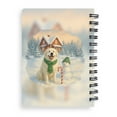 thumbnail image 2 of Hello Winter Vintage Great Pyrenees Enjoys Snowy Day with Snowman Spiral Bound Journal Pyr Dog Lover 5x7in Spiral Notebook - 12019, 2 of 5