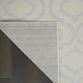 thumbnail image 6 of Nourison Jubilant Trellis Ivory/Blue 5'3" x 7'3" Area Rug, (5x7), 6 of 9