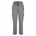 thumbnail image 5 of Cargo Pants For Men Straight Leg Lightweight Workout Joggers Pants Athletic Sweatpants With Pockets Loose Fit Trousers, 5 of 7