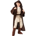 thumbnail image 2 of CHOYURME CHONYURM Knight Costume for Kids Halloween Cosplay Tunic Hooded Cape Sci-fi Film Classic Robe Outfit 3-14 Years, 2 of 7