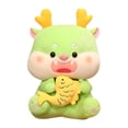 thumbnail image 2 of DOLITY 2024 Dragon Year s Doll Lovely Dragon Plush Toy for Bedroom Party Desktop 35cm, 2 of 8