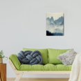 thumbnail image 2 of Inspirational Mountain Canvas 12x16 Inch Watercolor Forest Scene for Living Room & Bedroom Decor, 2 of 7