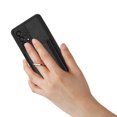 thumbnail image 2 of Compatible with Samsung Galaxy A53 5G Wallet Phone Case,360°Rotation Finger Ring Holder Kickstand,with Card Holder,Lychee Pattern PU Leather Durable Shockproof Rugged Phone Case,Black, 2 of 12