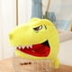 thumbnail image 5 of Lindo gorro con cabeza de dinosaurio, divertido gorro de dinosaurio, gorro cálido de animal, gorro de dibujos animados, gorros de fiesta. Amarillo, 5 of 9