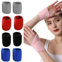Cheers.US 2Pcs Wrist Brace, Compression Wrist Strap Support Wrist for Men Women, Youth Elderly, Boys Girls, One Size Adjustable, Sports Wristband