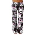 thumbnail image 2 of Hello Kitty Pj Pants Women Flannel Pajamas Women Anime Hello Cat Flannel Sleep Pants Cartoon Pajamas Pants for Women Print Flannel Pajamas Pants Cute Fuzzy Pajamas Pants, 2 of 5