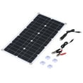 thumbnail image 3 of Amdohai 60W Monocrystalline Solar Panel Off Grid High Efficiency Module IP65 Water Resistant for Home RV Car Boat Electronic Device, 3 of 8