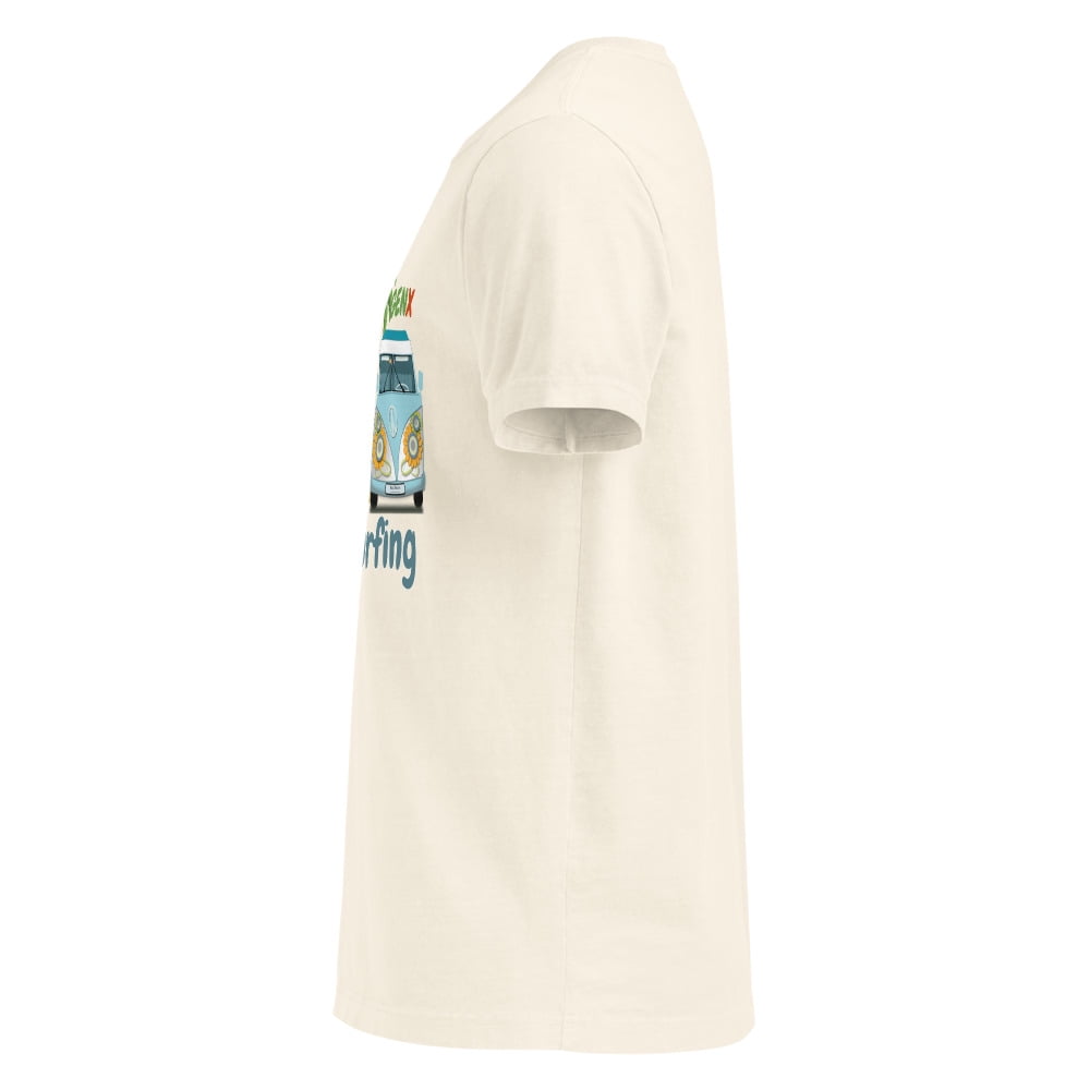 Gen X Gone Surfing - Unisex oversized t-shirt (Vintage White, 3XL)