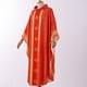 thumbnail image 2 of Bata de iglesia BLESSUME, casulla litúrgica para sacerdote, color rojo, poliéster, 2 of 6