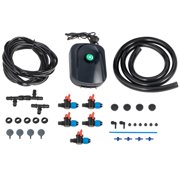 DWC Hydroponic System, 5 Gallon 5 Buckets, Deep Water Culture Growing Bucket, Hydroponics Grow Kit with Pump, Air Stone and Connected Reservoir, for Indoor/Outdoor Leafy Vegetables