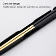 thumbnail image 4 of 1Pair Stainless Steel Chopstick Lunch Tableware Travel Portable Chopsticks Folding Cover Storage Box Dinnerware Kitchen Accessories BLACK, 4 of 4