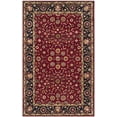 thumbnail image 2 of Safavieh Heritage Collection HG966A Handmade Traditional Oriental Red and Navy Wool Area Rug (5' x 8'), 2 of 4