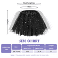 thumbnail image 5 of Zando 2Pcs Toddler Tutu Dress for Girls Layered Tulle Skirt Soft Princess Birthday Dresses Dance Halloween Costume 2-8T, 5 of 5