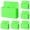 Green, variant on Magnetic Pen Holder for Refrigerator Marker Holder Magnetic Pen Holder for Metal Surface Pencil Organizer Adjustable Divider Storage Box Green