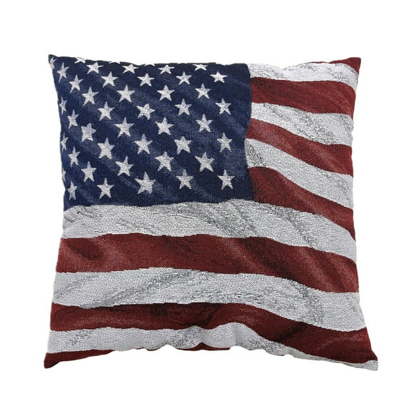 Briarwood Lane American Flag Waving Indoor Pillow
