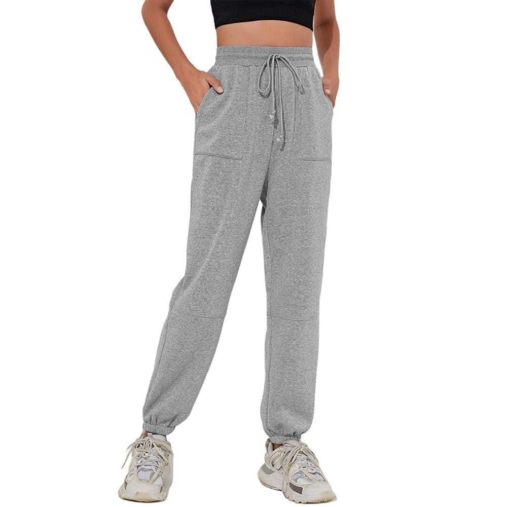 Women's Printed Solid Activewear Jogger Track Cuff Sweatpants S-2XL -  Walmart.com