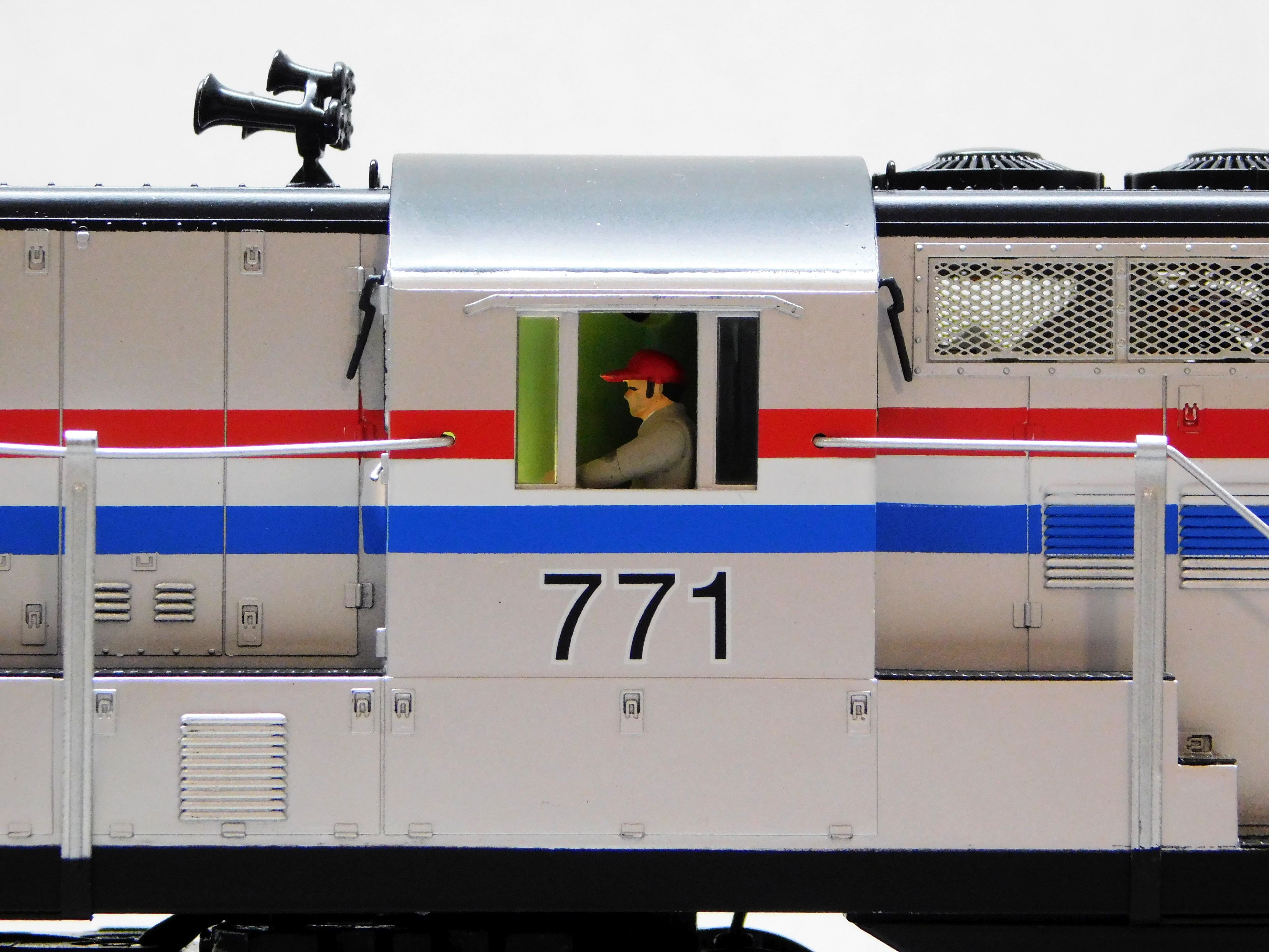 MTH PREMIER AMTRAK GP7 #771 DIESEL ENGINE W/PROTO 3 O GAUGE train 20-29051-1