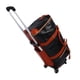 thumbnail image 5 of Bolsas De Prenda Rodantes Para Viajes, Bolsas De Lona De 40 Litros Con Carrito Desmontable, Maleta De Equipaje De Viaje A Prueba De Agua De Cuero PU Para Hombres Mujeres Negocios, 5 of 7