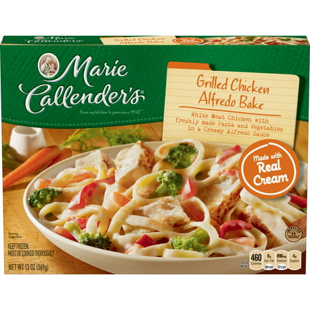 Marie Callender's Grilled Chicken Alfredo Bake, 13 Ounce - Walmart.com