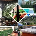 thumbnail image 5 of Efavormart 12 Pack Dark Green Artificial Ivy Privacy Screen Fence Wall Panel, Faux Leaf Hedge Greenery Garden Decor - 32 Sq. ft., 5 of 5