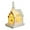 A, variante sur Riforla Ornements de Bureau en Résine Blanche Brillante Petite Neige Micro Petits Ornements de Noël Cottage Ornement de Bureau de Noël D 7.5x5x4.2cm