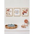 thumbnail image 6 of Modern Moments By Gerber Baby Unframed Wall Art, 3 Piece Set, White Adventure, 6 of 12
