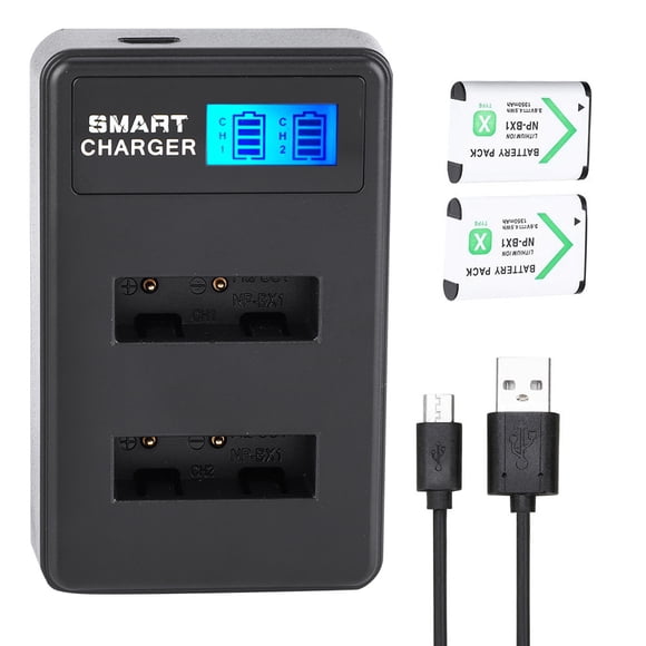 Cargador de batería Nikou USB portátil