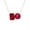 Rose Gold Plated, variant on Aone Jewelry 3.00 Carat Lab Created Ruby Toi Et Moi Pendant Necklace for Women | AAA Color | 14K Gold Over 925 Sterling Silver with Silver Cable Chain – Rose, White & Yellow Gold