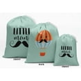 thumbnail image 2 of Darling Souvenir Sacs de Fête pour Bébé Bleu Moustache & Petit Homme 15 Pcs, 2 of 5