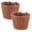 A545 A 9.1x7.5x6.9" 2Pack, variant on 2Pcs Kids Bike Basket Wicker Woven Front Bicycle Basket, Mini Handlebar Basket, Arts And Crafts Bike Decoration Accessorieskit For Kids Bike Or Scooter 9.1X7.5X6.9"