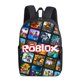 thumbnail image 1 of Roblox-bolsa escolar con estampado 3D para estudiantes de primaria y secundaria, morral escolar de dibujos animados de Anime, regalo para niños y niñas, 1 of 4