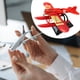thumbnail image 5 of Avión de metal fundido a presión, hidroavión decorativo de mesa, recuerdo coleccionable, avión acuático para el hogar, estantería, bar o mueble de TV. Estilo C, 5 of 7