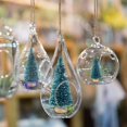 thumbnail image 4 of 28Pcs Mini Model Snow Frost Trees Bottle Brush Trees Plastic Winter Snow Ornaments Tabletop Model Trees for Chistmas Party Decoration Diorama Models Trees, 4 of 7