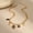 NMSN-K623-2, variant on NICKSUN 18K Gold Plated Stainless Steel Vintage Tulip Pendant Necklace, Multi Charms Cross Key Heart Bead Thick Link Chain Clavicle Jewelry for Women