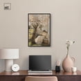 thumbnail image 3 of Reading With Her Cat Canvas Classic Paintings by Art Remedy, Black Frame, 16 x 24, 3 of 7